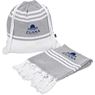 US Basic Santa Cruz Cotton-Rich Beach Towel & Drawstring Bag, GP-UB-39-B