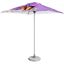 Sublimated Parasol Single Round Pole 2 x 2m, VI-LG-215-D