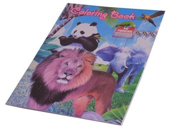 Wildlife Stickers & Colouring Book, ST322