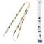 Cotton Twill Lanyard with 1 col+ Swivel, LAN10015X