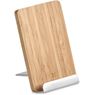 Okiyo Hakka Bamboo & Recycled Aluminium Wireless Charging Phone Stand, MT-OK-486-B