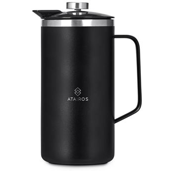 Alex Varga Rostov Stainless Steel Vacuum Coffee Plunger - 950ml, HL-AV-149-B