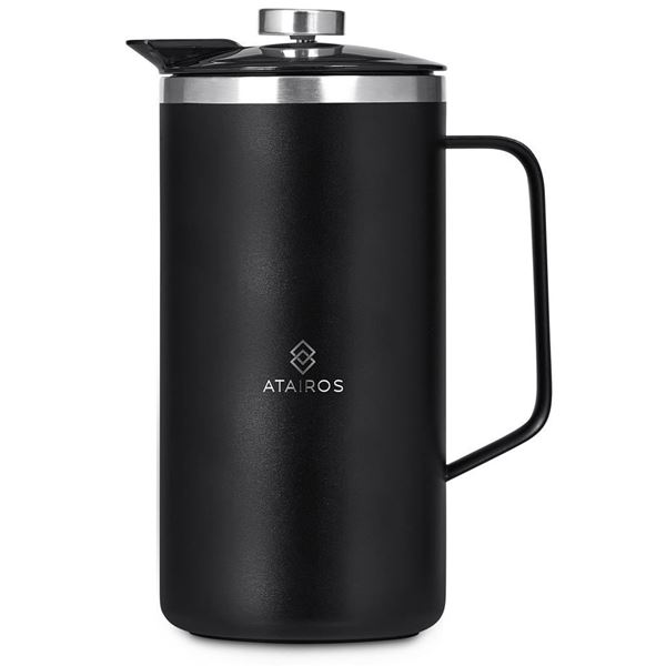 Alex Varga Rostov Stainless Steel Vacuum Coffee Plunger - 950ml, HL-AV-149-B
