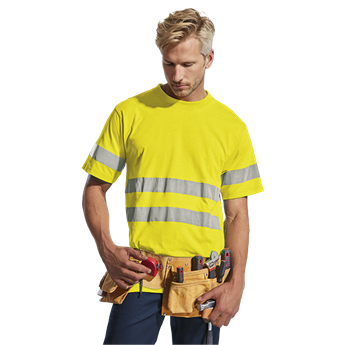 150g Poly Cotton Safety T-shirt, TSS150BT