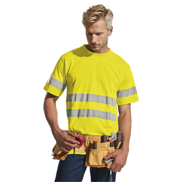 150g Poly Cotton Safety T-shirt, TSS150BT