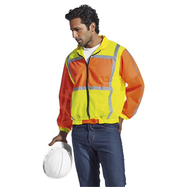 Contract Long Sleeve Reflective Vest, CON-LVEST
