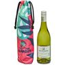 Hoppla Tipsy RPET Wine Bottle Drawcord Bag, BC-HP-98-G