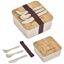 Okiyo Wani Wheat Straw & Bamboo Lunch Box, CL-OK-123-B