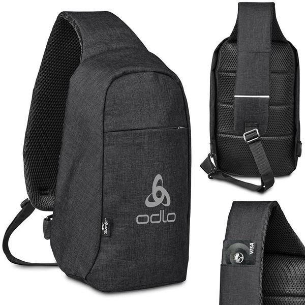 Slazenger Turfmoor Anti-Theft Crossbody Sling Bag, BG-SL-503-B