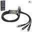 Swiss Cougar Wichita 3-in-1 Fast Charge Cable, MT-SC-489-B