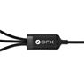 Swiss Cougar Wichita 3-in-1 Fast Charge Cable, MT-SC-489-B