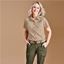 Ladies Short Sleeve Mawenzi Twill Shirt, CW-UT-206-A