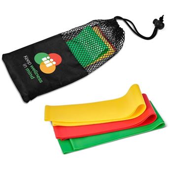 Altitude Workout Resistance Bands - Set Of 3, SF-AL-48-B