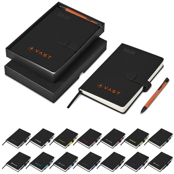 Altitude Enterprise A5 2026 Diary & Zeta Pen Set, GF-AL-1375-B