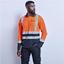 Long Sleeve Surveyor Two-Tone Hi-Viz Golf Shirt, GS-AL-293-A
