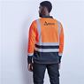 Long Sleeve Surveyor Two-Tone Hi-Viz Golf Shirt, GS-AL-293-A