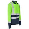 Long Sleeve Surveyor Two-Tone Hi-Viz Golf Shirt, GS-AL-293-A