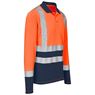 Long Sleeve Surveyor Two-Tone Hi-Viz Golf Shirt, GS-AL-293-A
