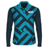 Mens Long Sleeve Golf Shirt Custom Design, SUB-MG2-DESCUS