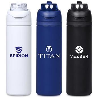 Slazenger Ranger Stainless Steel Vacuum Water Bottle - 700ml, DR-SL-295-B