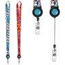 Altitude Badge Reel Single-Sided Satin Lanyard, GP-AL-96-B