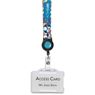 Altitude Badge Reel Single-Sided Satin Lanyard, GP-AL-96-B