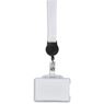 Altitude Badge Reel Single-Sided Satin Lanyard, GP-AL-96-B
