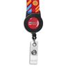 Altitude Badge Reel Single-Sided Satin Lanyard, GP-AL-96-B