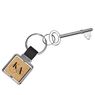 Gosto Metal & Wood Keyring, KR25213