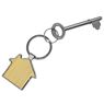House Metal Bamboo Keyring, KR25211
