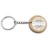 Round Wood Keyring, KR2284