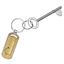 Ugo Oval Metal Bamboo Keyring, KR25212