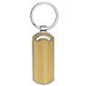 Ugo Oval Metal Bamboo Keyring, KR25212