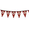 Sublimated Single-Sided Polyester Triangle Bunting 10m, FL-AM-26-D