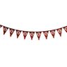 Sublimated Single-Sided Polyester Triangle Bunting 10m, FL-AM-26-D