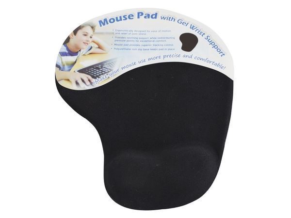 Mousepad With Gel Wrist Support, P2405B