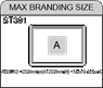 Adhesive Felt Notice Board, ST391B