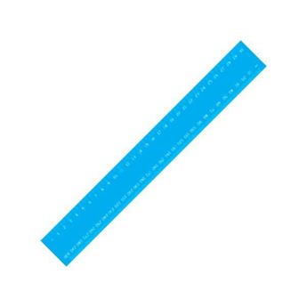 30cm Flexi Ruler with 1 colour print, OFF1098