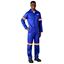 Safety Polycotton Boiler Suit - Reflective Arms & Legs - Orange Tape,  ALT-11082