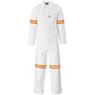 Safety Polycotton Boiler Suit - Reflective Arms & Legs - Orange Tape,  ALT-11082