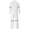 Safety Polycotton Boiler Suit - Reflective Arms & Legs - Orange Tape,  ALT-11082