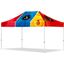 Coated Steel Sublimated Gazebo 4.5m x 3m,  VI-AM-244-D