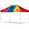 Coated Steel Sublimated Gazebo 4.5m x 3m,  VI-AM-244-D