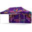 Coated Steel Sublimated Gazebo 6m x 3m - 1 Long Full-Wall Skin, VI-AM-223-D
