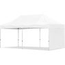 Coated Steel Sublimated Gazebo 6m x 3m - 1 Short Full-Wall Skin, VI-AM-224-D