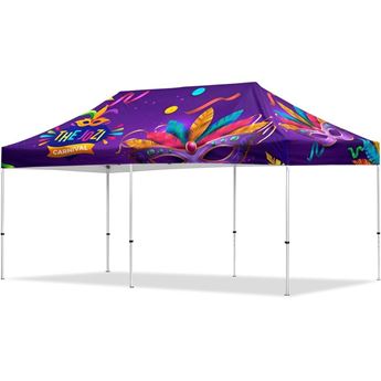 Coated Steel Sublimated Gazebo 6m x 3m, VI-AM-225-D