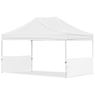 Coated Steel Sublimated Gazebo 4.5m x 3m - 2 Short Half-Wall Skins, VI-AM-241-D