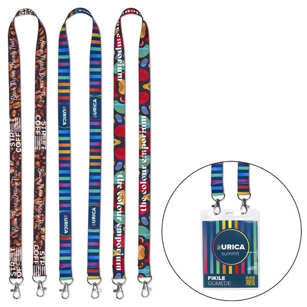 Altitude Garros DS Sublimation Satin Lanyard, GP-AL-109-B