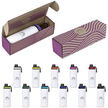Altitude Tevez Bottle in Bianca Custom Gift Box, GF-AL-1373-B