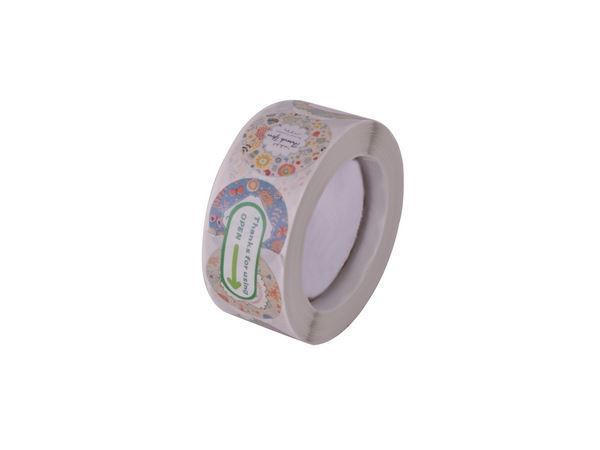 500pcs Sticker Roll - Thank You 1, ST373-ThankYou2